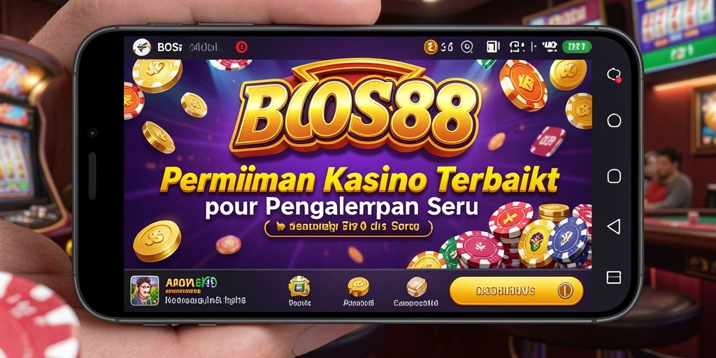 Tampilan utama gameplay Kasino yang menarik di BOS88.