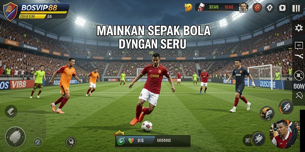 Gameplay sepak bola yang mendebarkan di BOSVIP88.