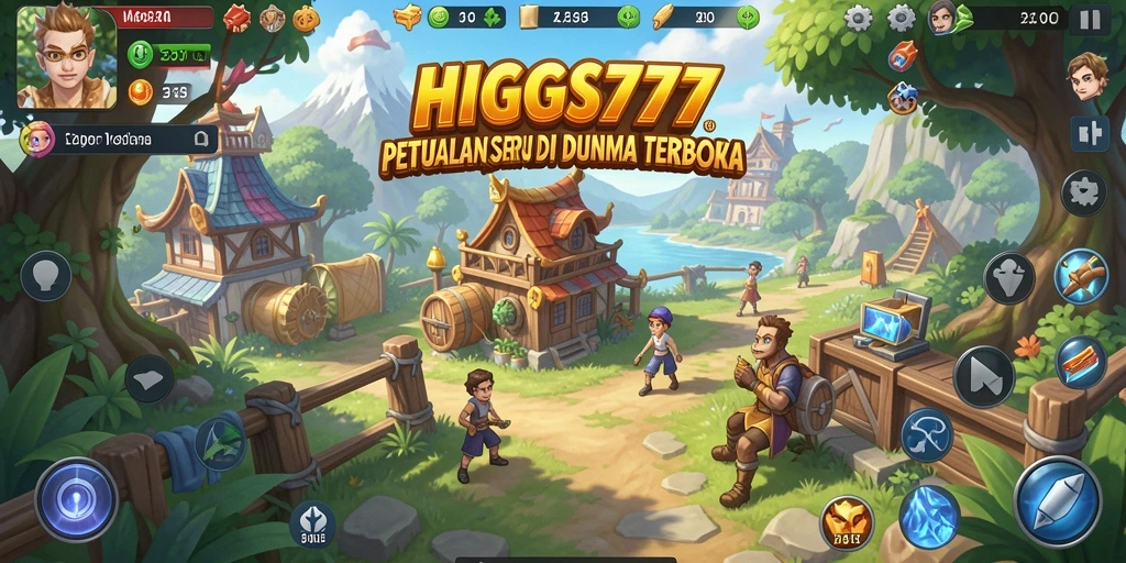 Gameplay seru di HIGGS777 dengan eksplorasi dunia terbuka.