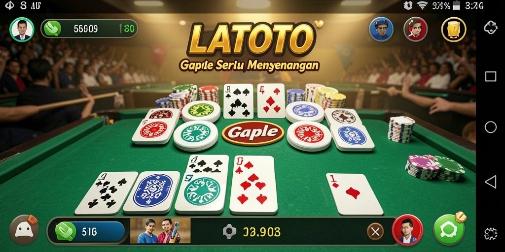 Tampilan gameplay LATOTO yang seru dan interaktif.